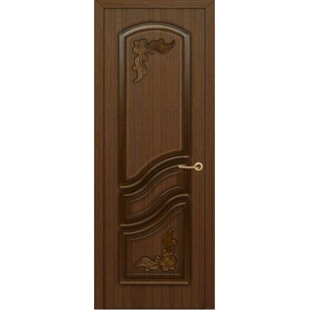 Дверное полотно шпон Турин цвет дуб ДГ 200*70
