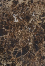 Керамическая плитка стена Евро-Керамика Капри 0058 коричневая 27*40 низ