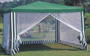 Тент-шатер с антимоскитной сеткой 3*3*2,5м 5705