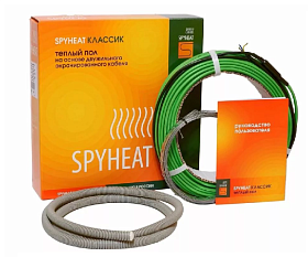 Теплый пол электрический двухжильный Spyheat SHD-15- 300 1,3-2,6м2 300Вт