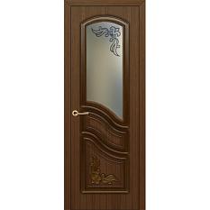 Дверное полотно шпон Турин цвет дуб ДО 200*70
