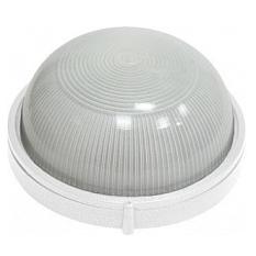 Светильник термовлагозащищенный круглый без решетки 60w черный/белый 4181/SQ0303-0030