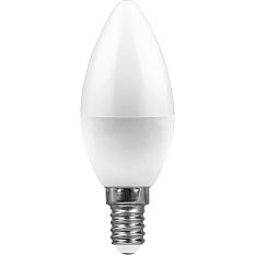 Лампа светодиодная Е14 Свеча 7Вт 220V 2700K LB-97 тепл 55030/25475