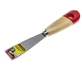 Шпательная лопатка с деревянной ручкой  30мм 1000-030/1001-030 