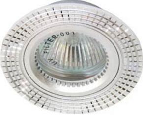 Светильник декоративный MR-16 G5.3 GS-M369S серебро 17933